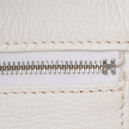 Hermes Togo Horseshoe Birkin 35 Sanguine White 21 of 42