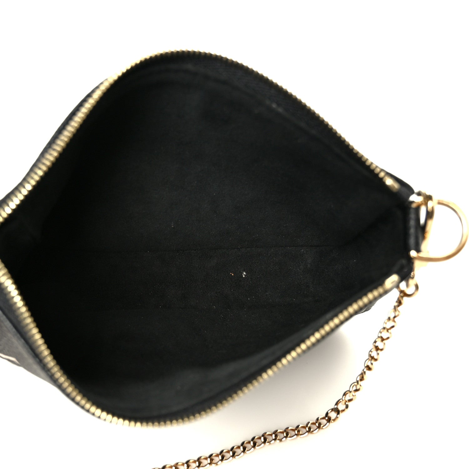 Louis Vuitton Empreinte Monogram Giant Mini Pochette Accessories Black 5 of 7
