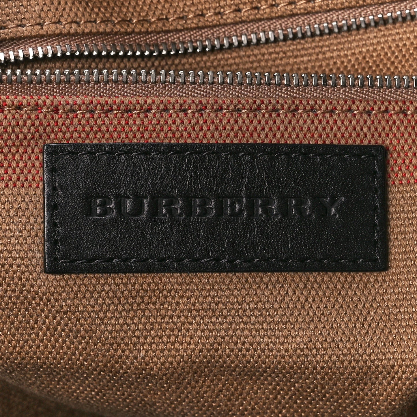 Grainy Calfskin House Check Medium Maidstone Black