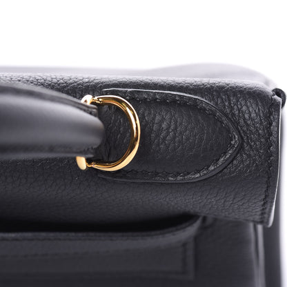 Hermes Togo Kelly Retourne 28 Black 22 of 31