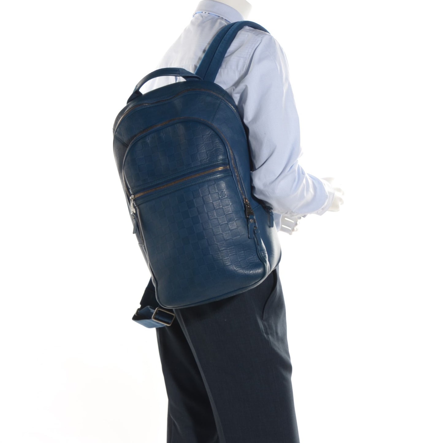 Damier Infini Michael Backpack NM Neptune