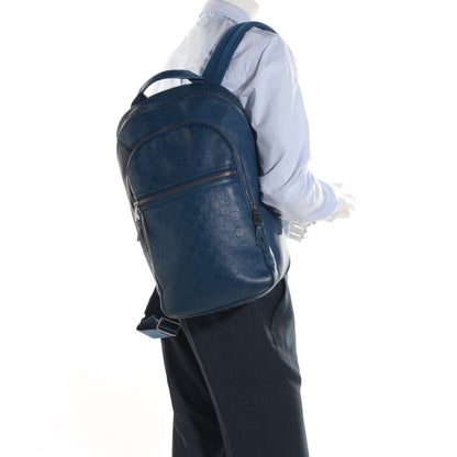 Louis Vuitton Damier Infini Michael Backpack NM Neptune 2 of 8
