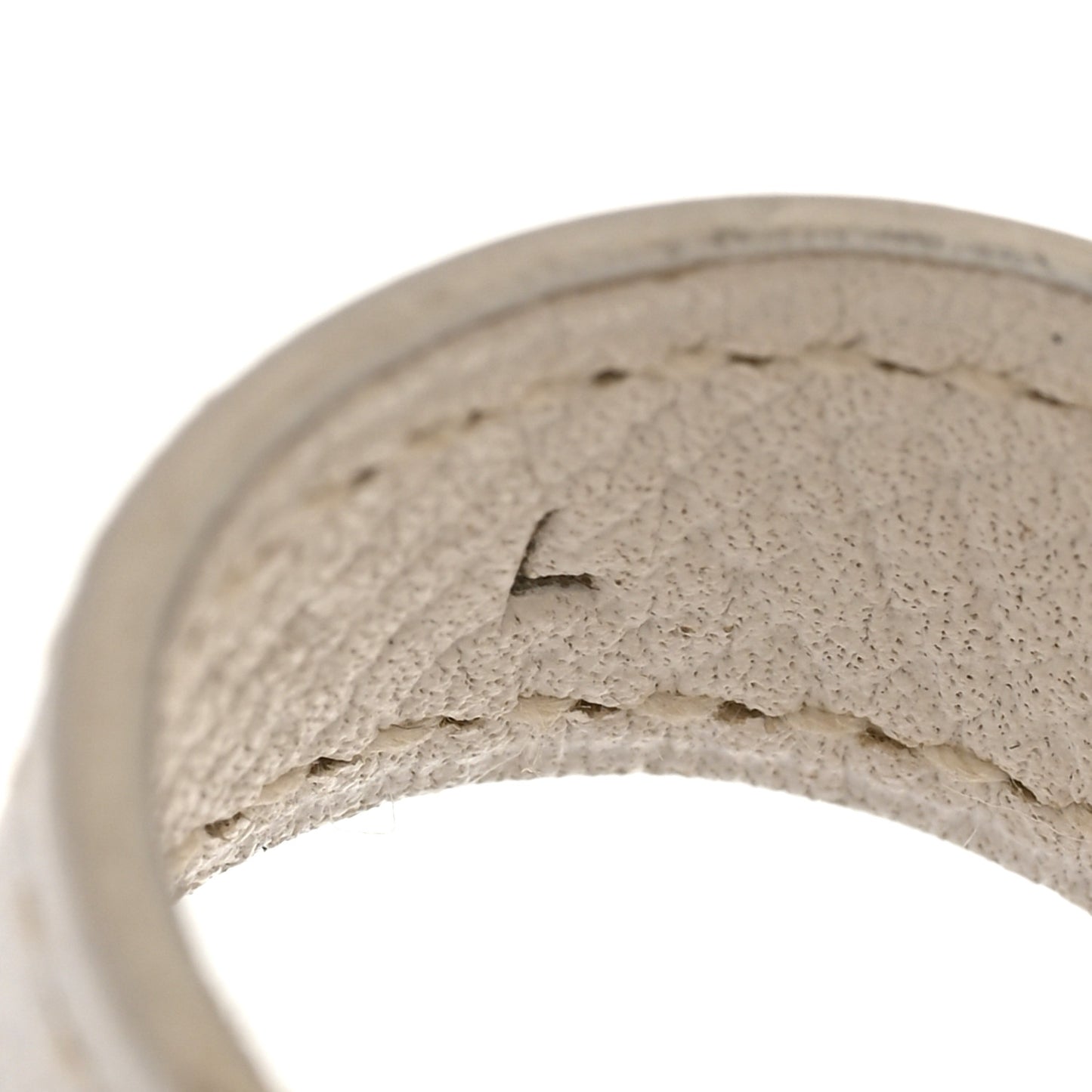 Epsom Collier De Chien CDC Ring L White