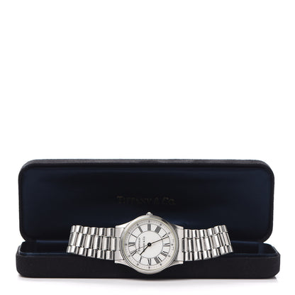 Tiffany Stainless Steel 33mm Portfolio Quartz Watch 6 of 6