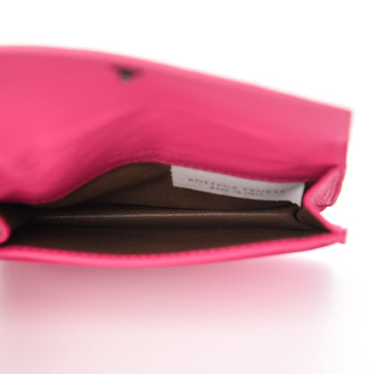 Bottega Veneta Nappa Intrecciato Card Holder Rosa Shock 5 of 7