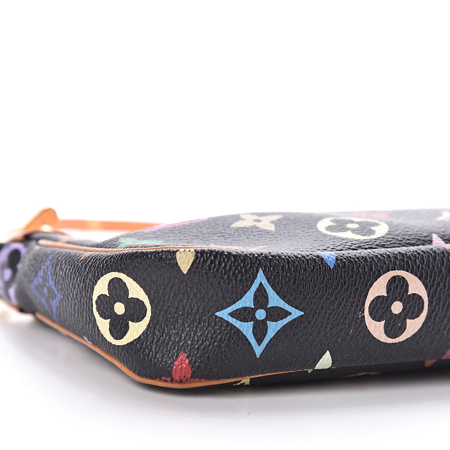 Louis Vuitton Monogram Multicolor Pochette Accessories Black 11 of 12