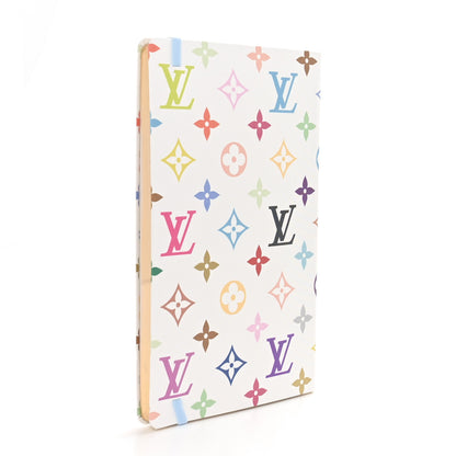Louis Vuitton LV x TM Monogram Multicolor Jane Notebook MM White 3 of 7