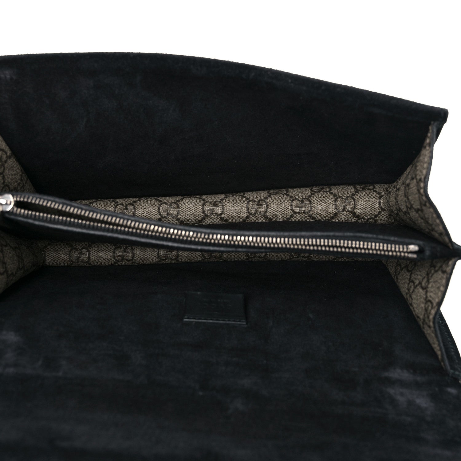 Gucci GG Supreme Monogram Crystal Small Dionysus Shoulder Bag Black 5 of 18