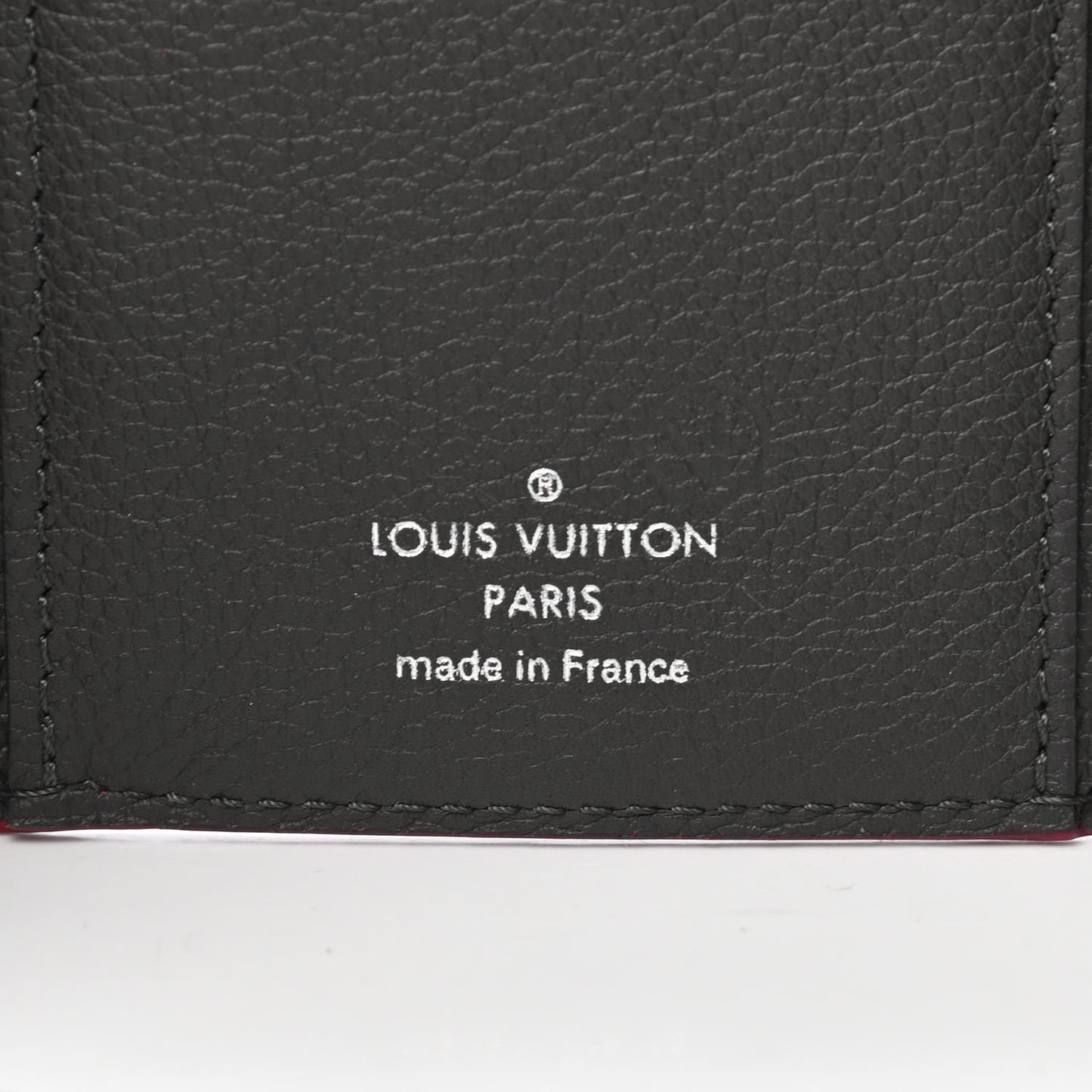 Soft Calfskin My Lockme Compact Wallet Lie De Vin Etain Creme