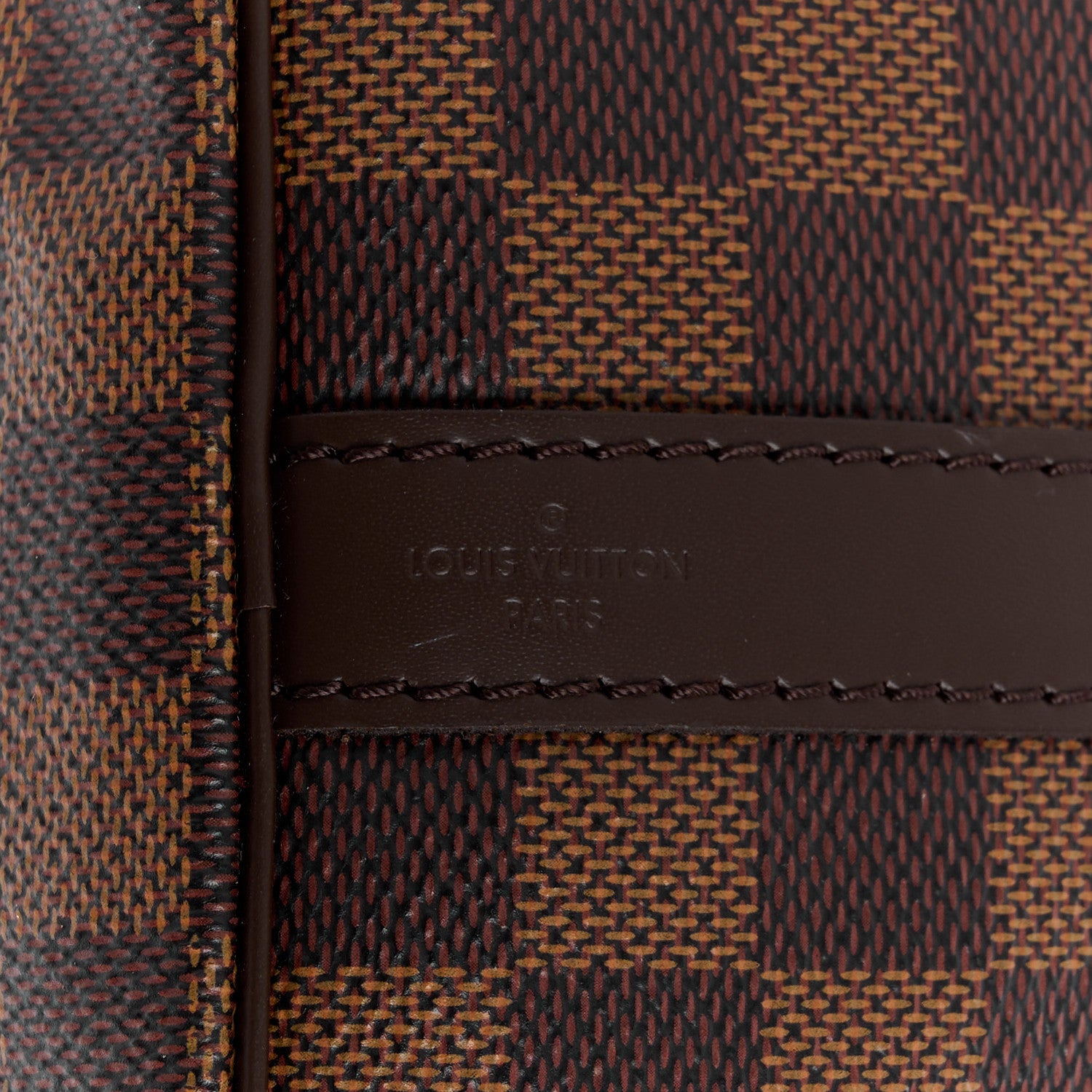 Louis Vuitton Damier Ebene Speedy Bandouliere 25 9 of 13