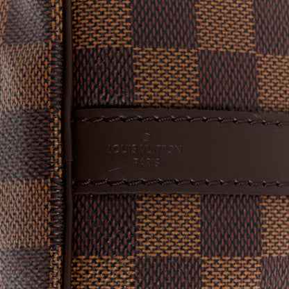 Louis Vuitton Damier Ebene Speedy Bandouliere 25 9 of 13