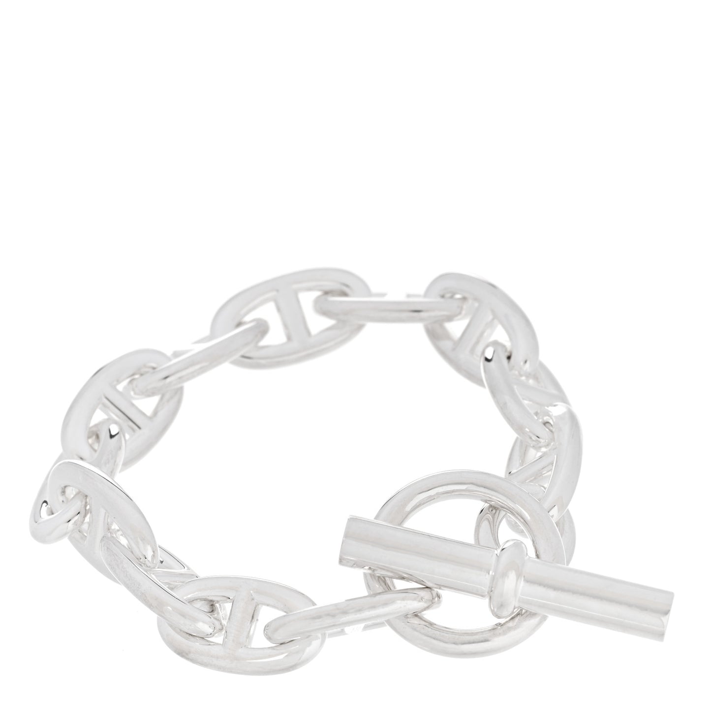 Sterling Silver GM Chaine d'Ancre Bracelet