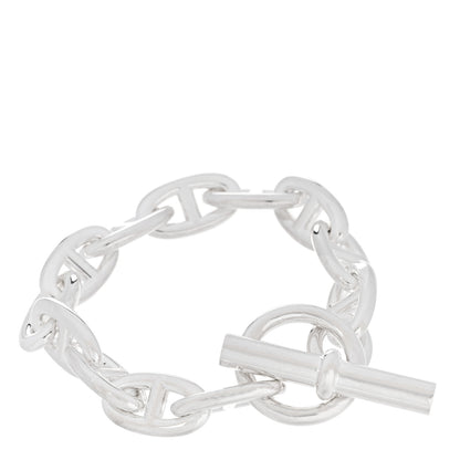 Hermes Sterling Silver GM Chaine d'Ancre Bracelet 1 of 4