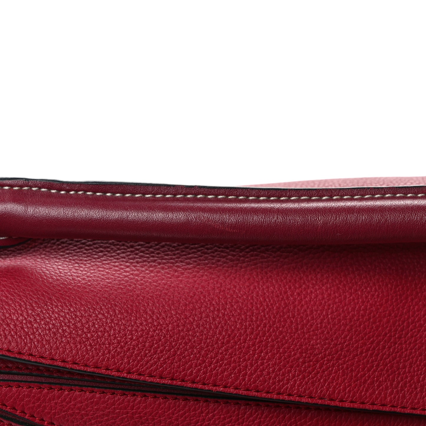 Calfskin Small Puzzle Bag Rouge
