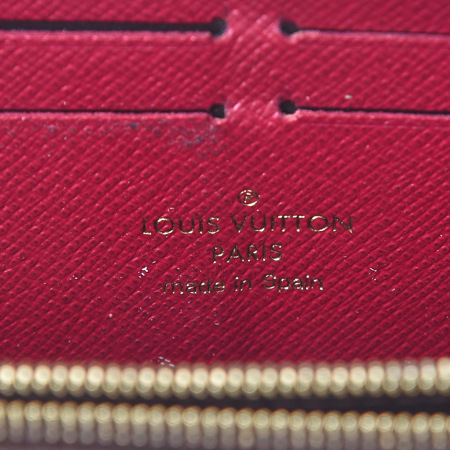 Louis Vuitton Monogram Clemence Wallet Fuchsia 6 of 6