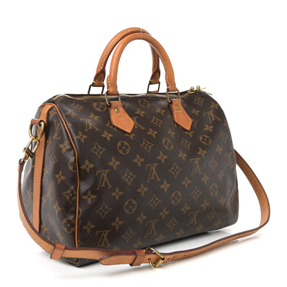 Louis Vuitton Monogram Speedy Bandouliere 30 4 of 25