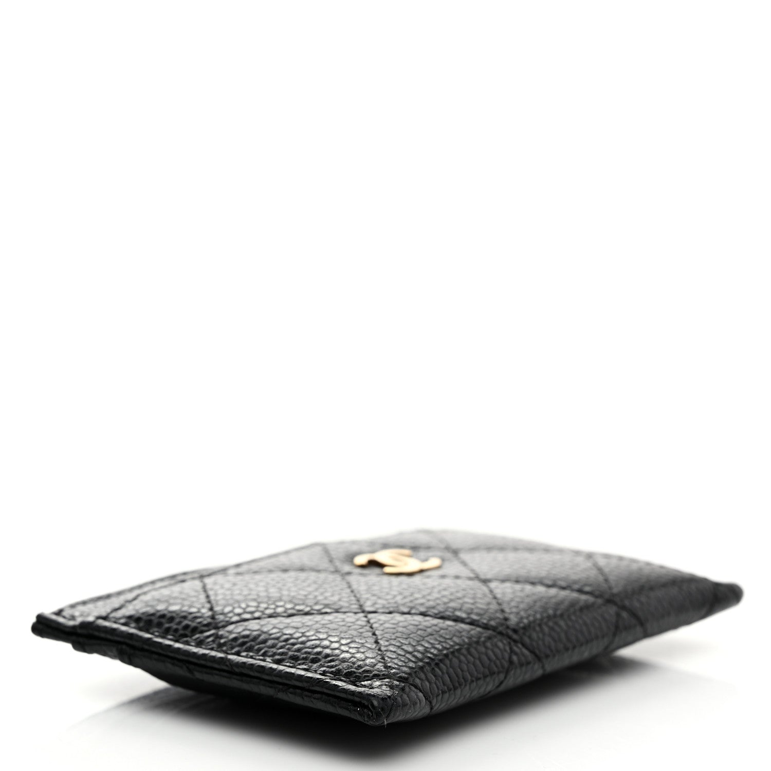 Chanel Caviar Quilted Card Holder Black 4 of 9