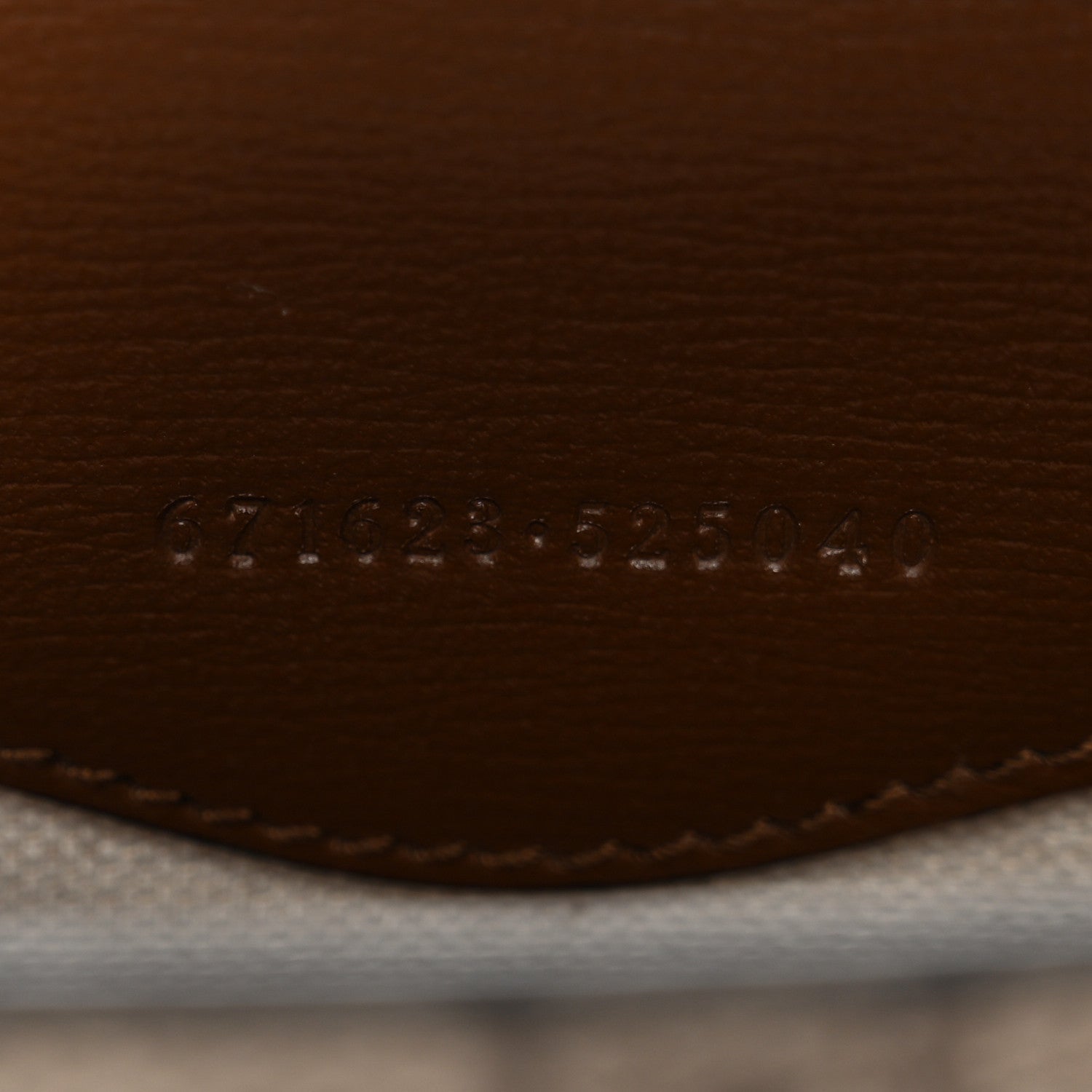 Gucci GG Supreme Monogram Azalea Calfskin Mini Retro Interlocking G Tote Bag Beige Ebony Brown Sugar 7 of 10