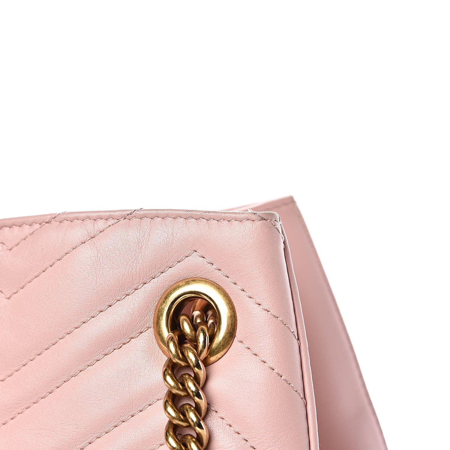 Gucci Calfskin Matelasse Medium GG Marmont Shoulder Tote Bag Perfect Pink 12 of 21
