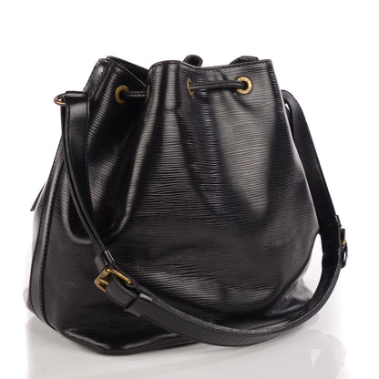 Louis Vuitton Epi Petit Noe Black 3 of 11