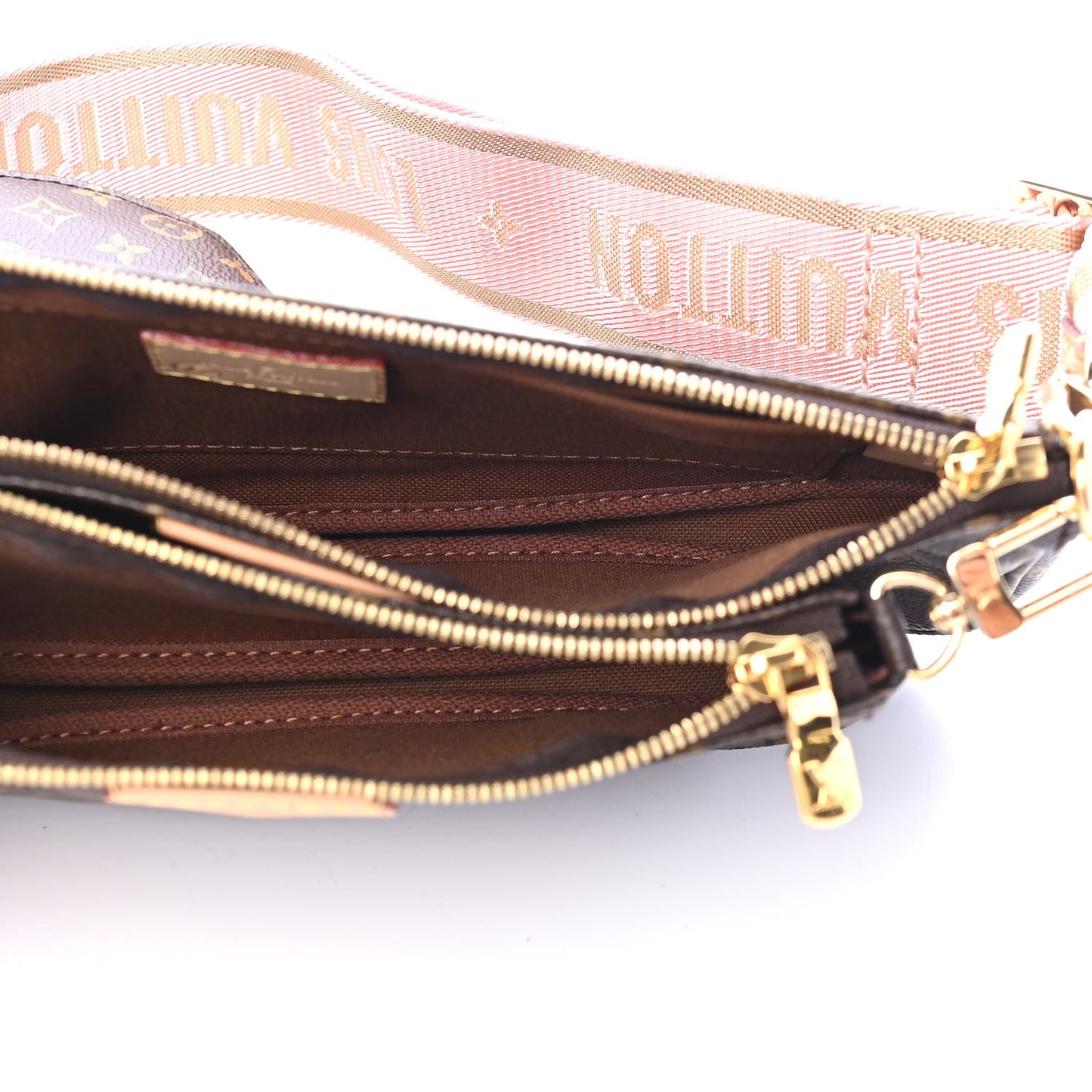 Monogram Multi Pochette Accessories Rose Clair