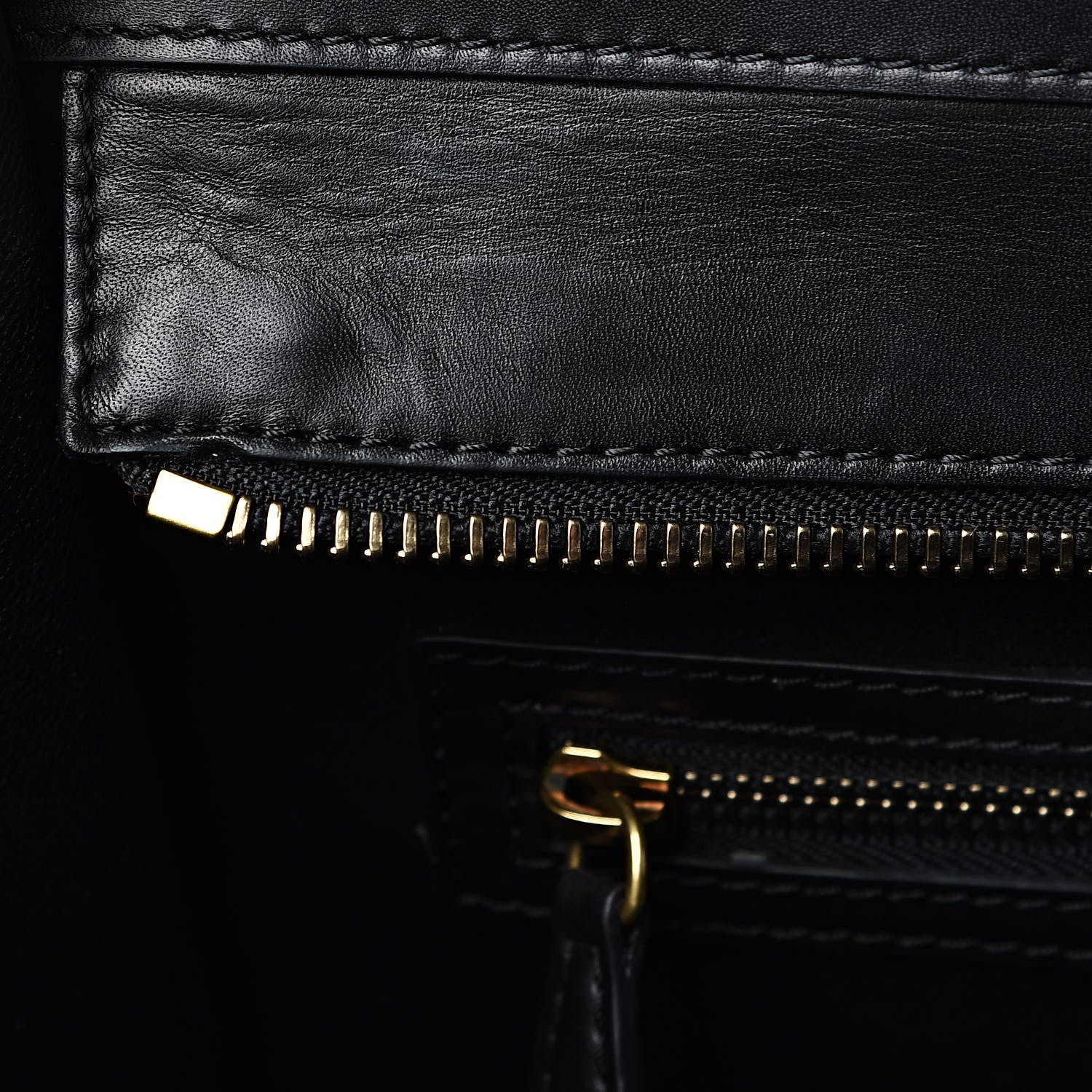 Celine Elephant Calfskin Suede Mini Tri-Color Luggage Sand 12 of 13
