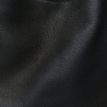 Tom Ford Pebbled Calfskin Small Alix Padlock Zip Hobo Bag Black 8 of 10