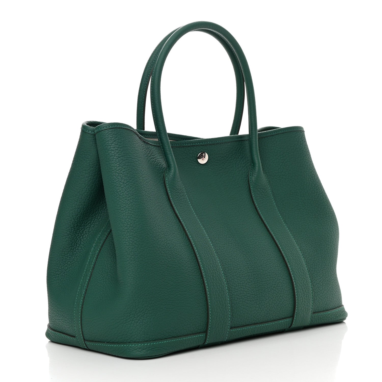 Hermes Negonda Garden Party Tote 36 MM Malachite 3 of 10