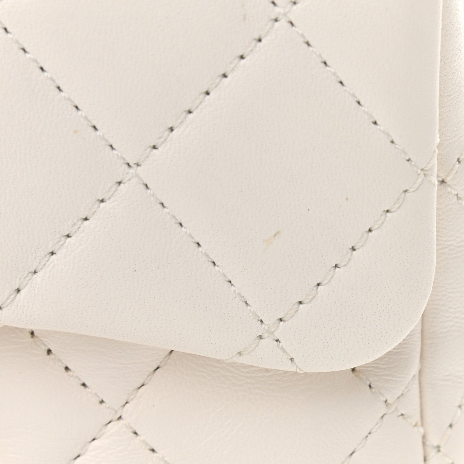 Chanel Lambskin Quilted Mini Pearl Crush Flap White 11 of 12