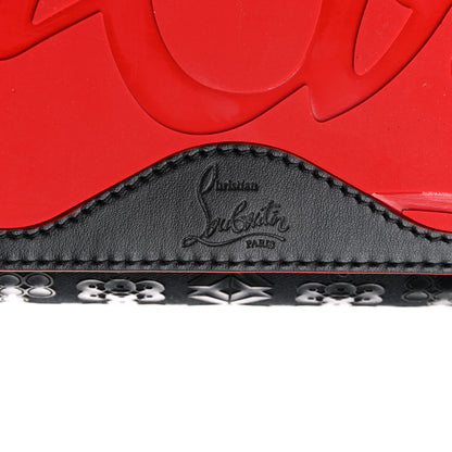 Christian Louboutin Calfskin Loubinetic Spikes East West Cabata Tote Black 11 of 12