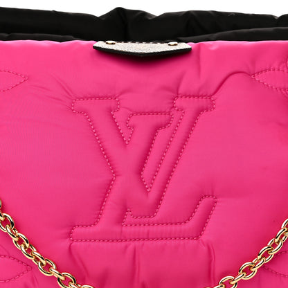 Louis Vuitton Econyl Monogram Pillow Maxi Multi Pochette Accessories Black Fuchsia 9 of 11