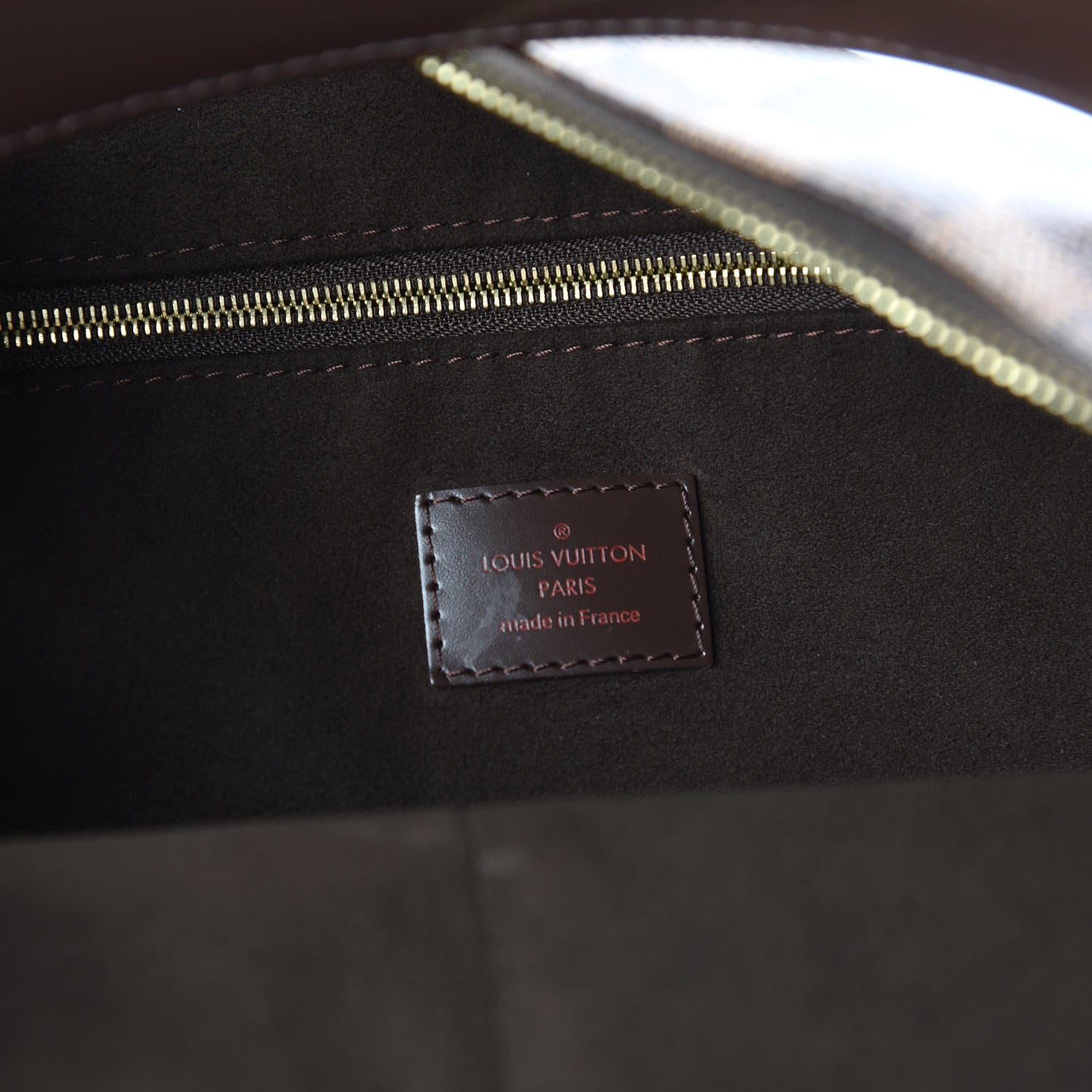 Louis Vuitton Damier Ebene Portobello GM 8 of 9