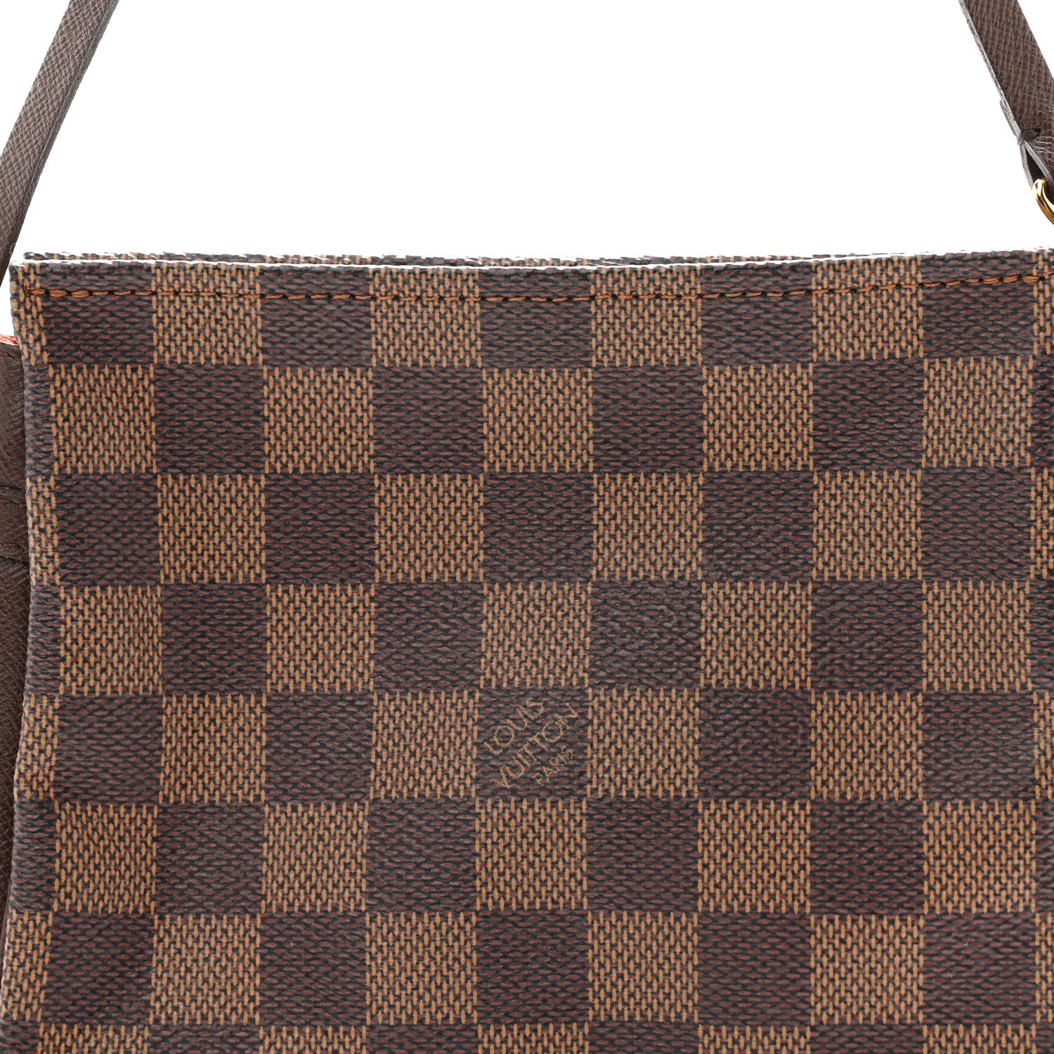 Louis Vuitton Damier Ebene Trousse Make Up Bag Pochette 7 of 9