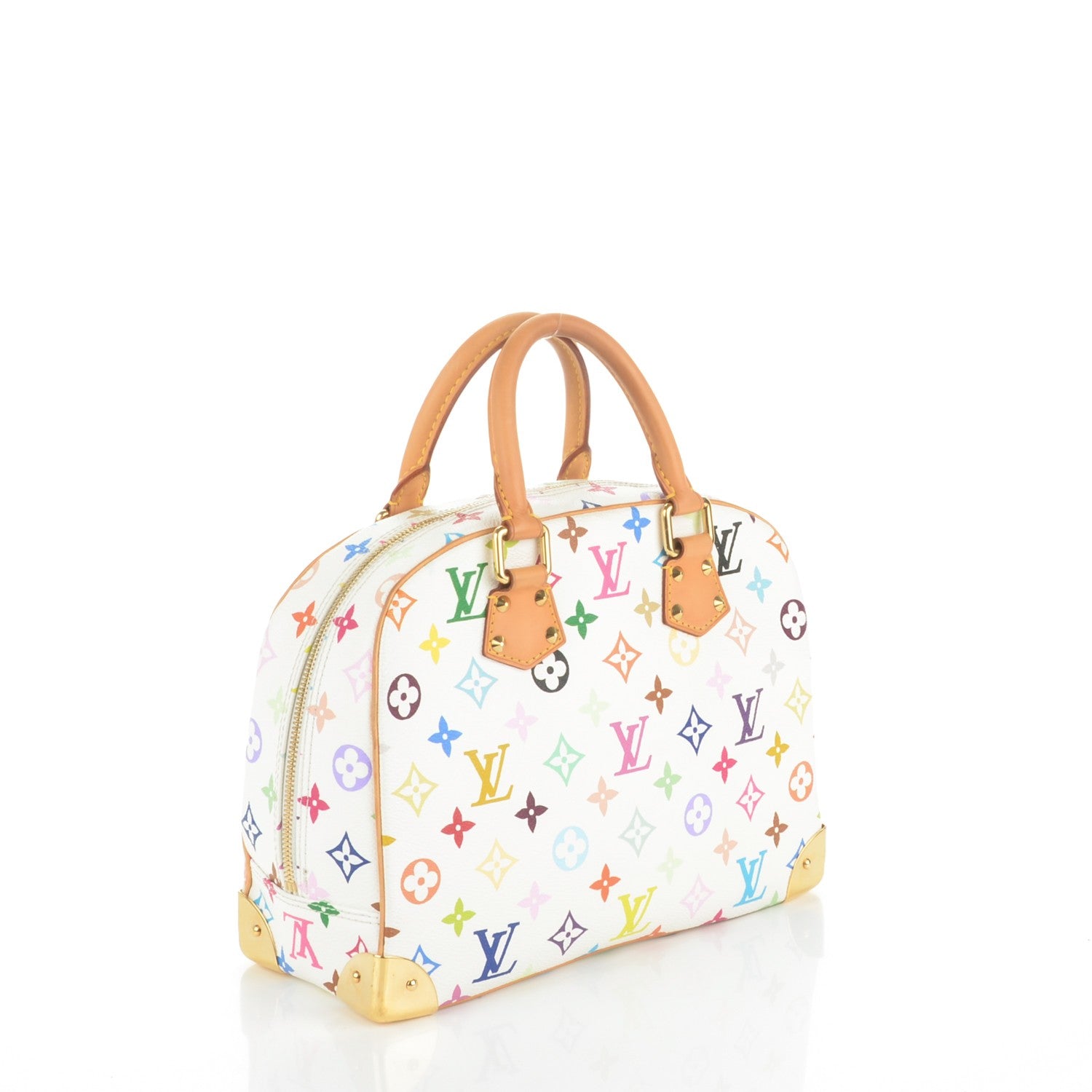Louis Vuitton Monogram Multicolor Trouville White 3 of 7