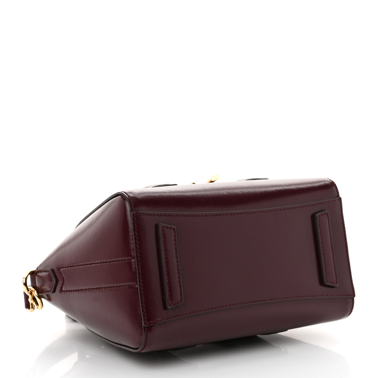 Givenchy Box Calfskin Mini Lock Antigona Oxblood Red 4 of 10