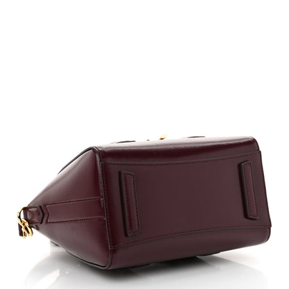 Givenchy Box Calfskin Mini Lock Antigona Oxblood Red 4 of 10