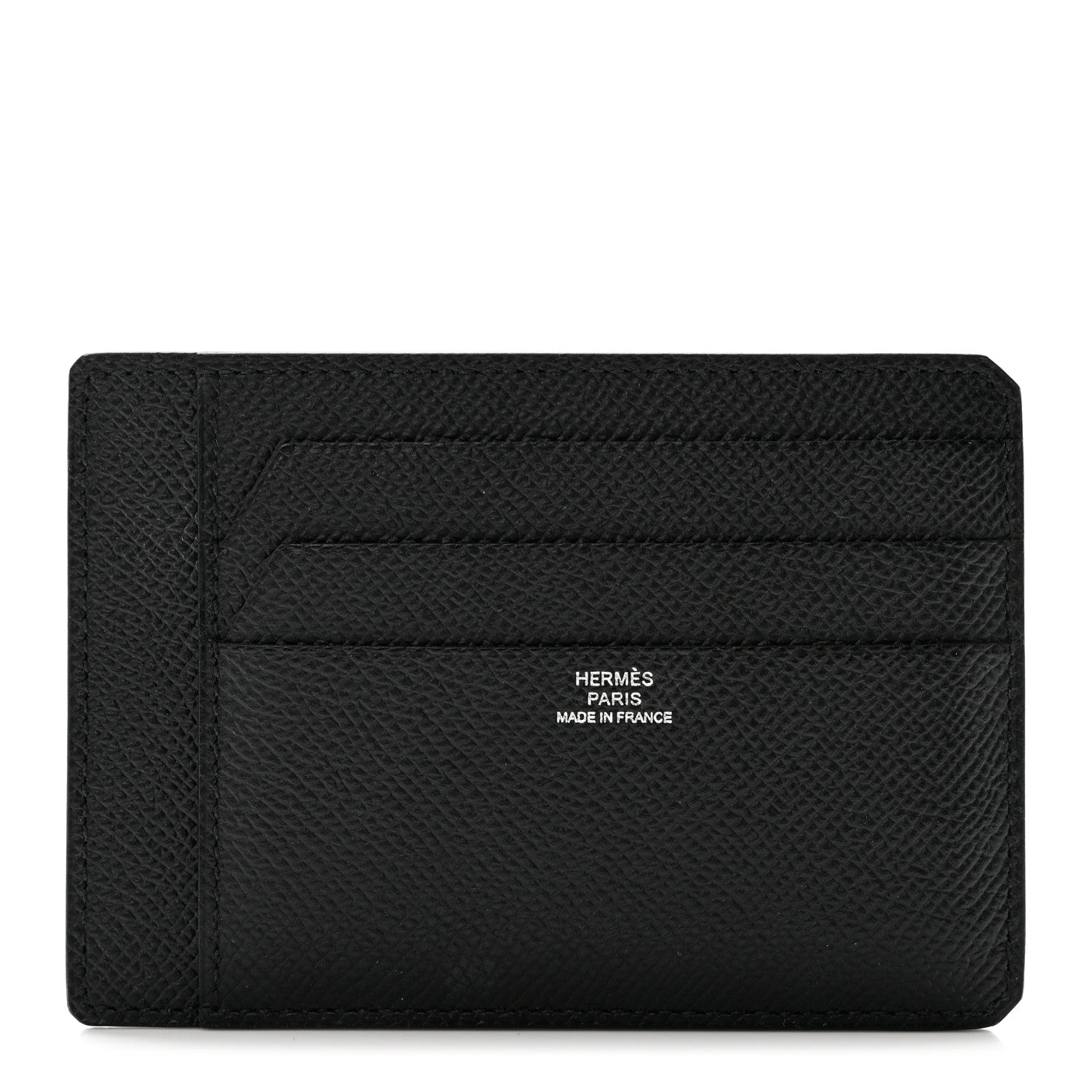 Hermes Epsom City 8CC Card Holder Black 1 of 7