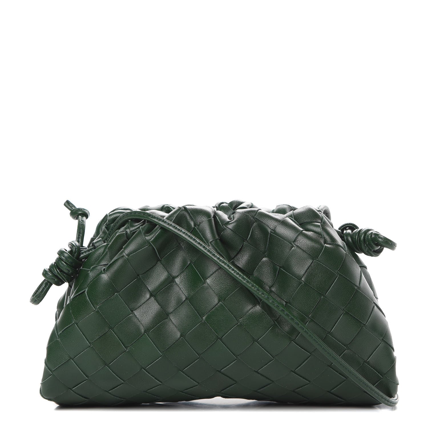 Bottega Veneta Nappa Intrecciato The Mini Pouch Moss 1 of 10