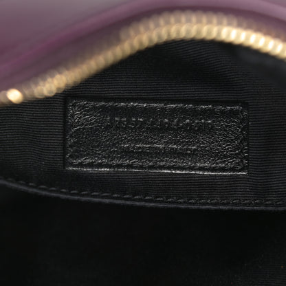 Saint Laurent Calfskin Matelasse Monogram Lou Camera Bag Purple 7 of 12