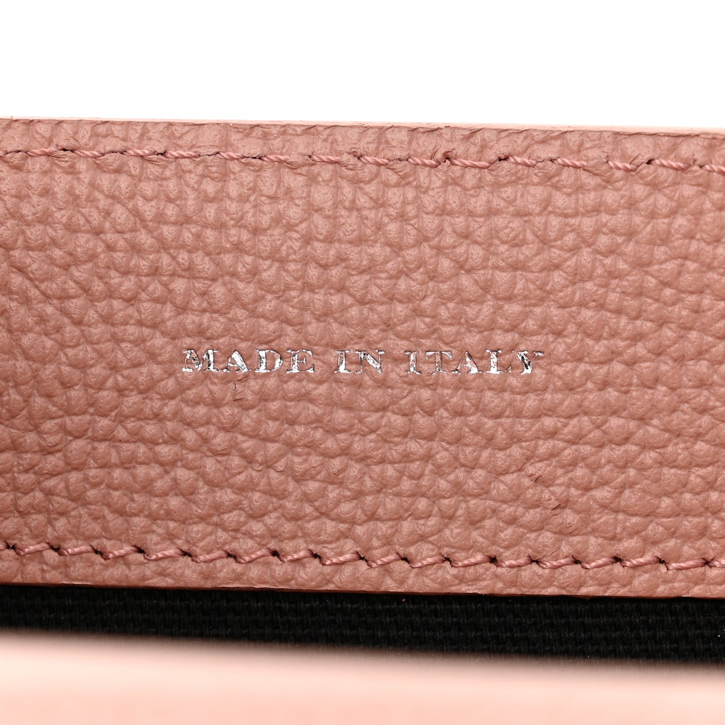 Grainy Calfskin Vintage Check Small Macken Crossbody Bag Ash Rose