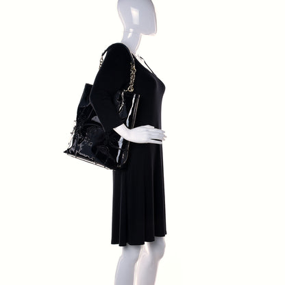 Versace Patent Medusa Tote Black 2 of 12