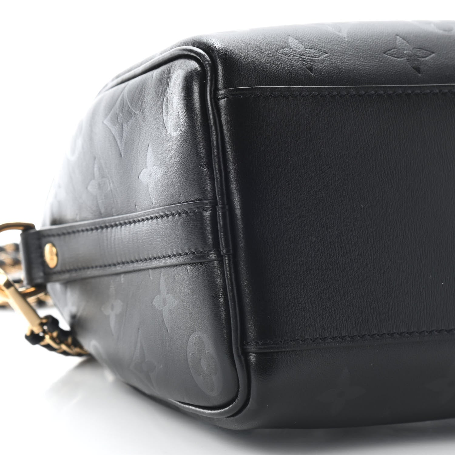 Louis Vuitton Monogram Ink Speedy BB Black 5 of 6
