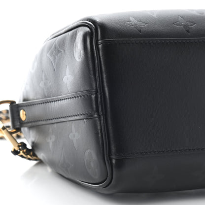 Louis Vuitton Monogram Ink Speedy BB Black 5 of 6