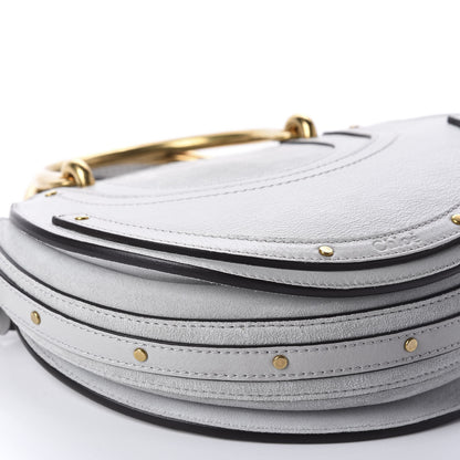 Chloe Calfskin Suede Small Pixie Bag Airy Grey 6 of 10