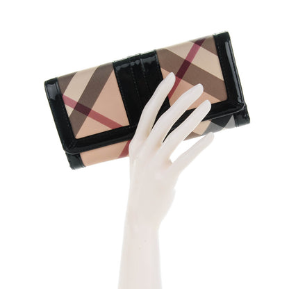 Burberry Supernova Check Penrose Continental Wallet Black 2 of 9