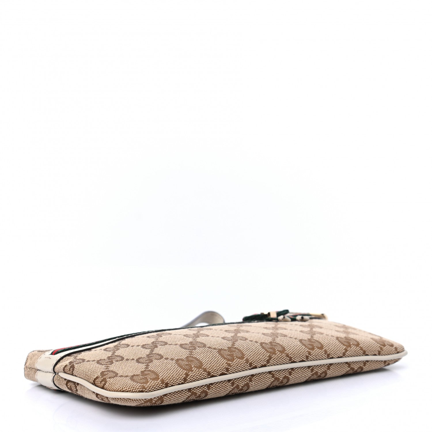 Gucci Monogram Mayfair Wristlet Off White 4 of 6