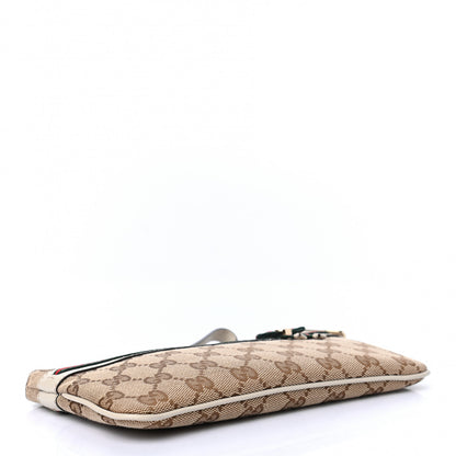 Gucci Monogram Mayfair Wristlet Off White 4 of 6