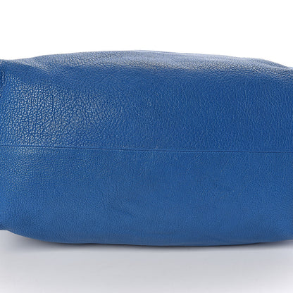 Bottega Veneta Madras Goatskin Heritage Brera Signal Blue New Chartreuse 10 of 12