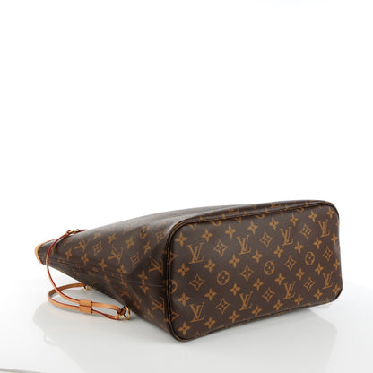 Louis Vuitton Monogram Neverfull MM Rose Ballerine 4 of 10