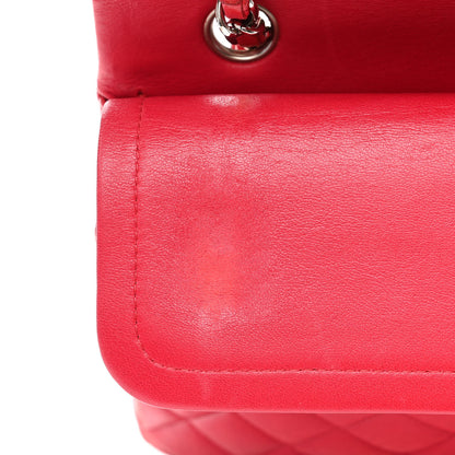 Chanel Lambskin Quilted Medium Double Flap Red 19 of 19